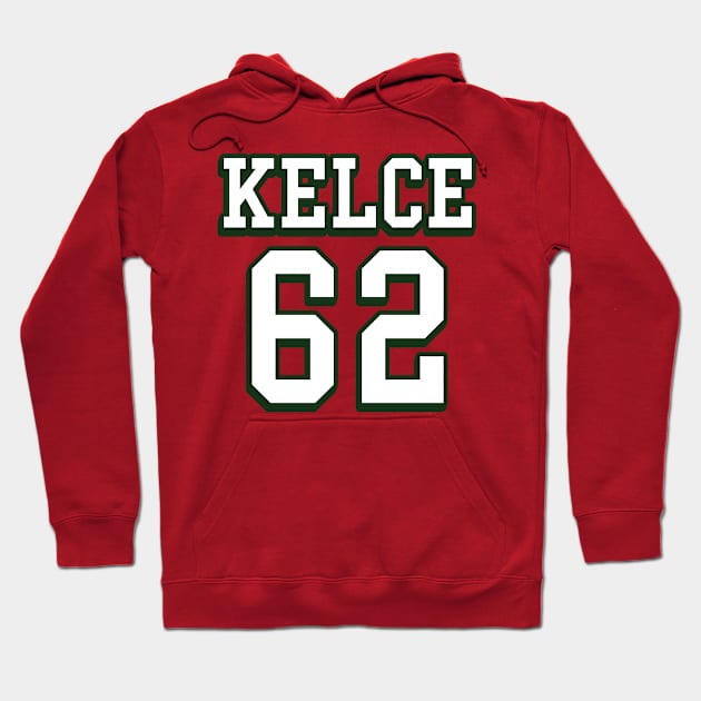 Jason Kelce Jersey Hoodie by Trendsdk